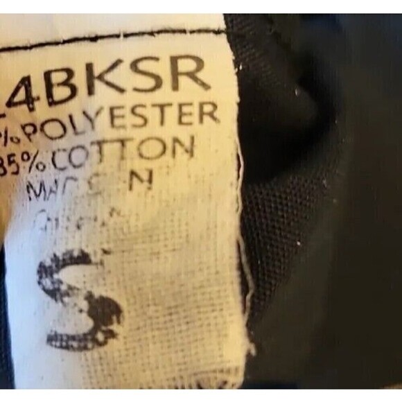 SOLD! NOT AVAILABLE! work shirt 7 patches Black button up top snap Moose racing - Picture 11 of 14